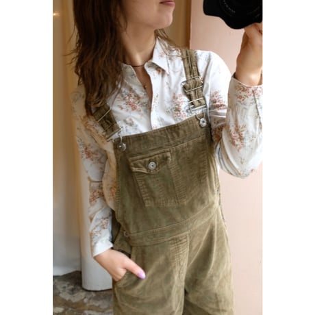 olive green overall