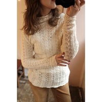 white knit