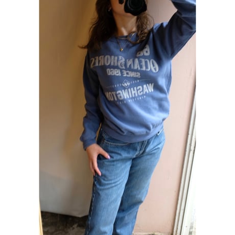 blue gray sweat