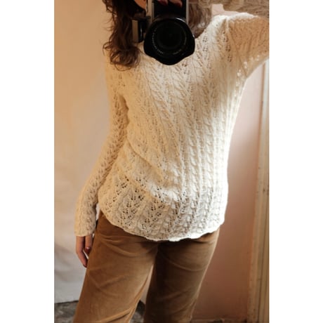 white knit