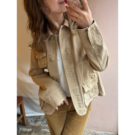 beige jacket