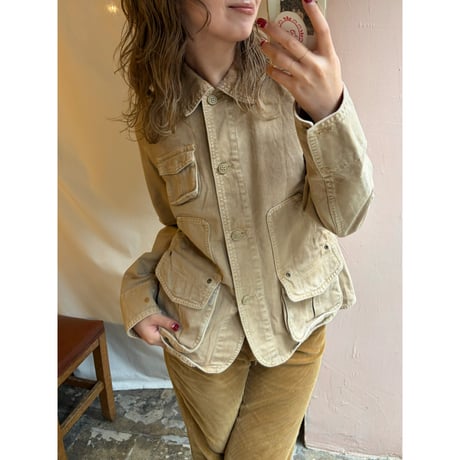 beige jacket