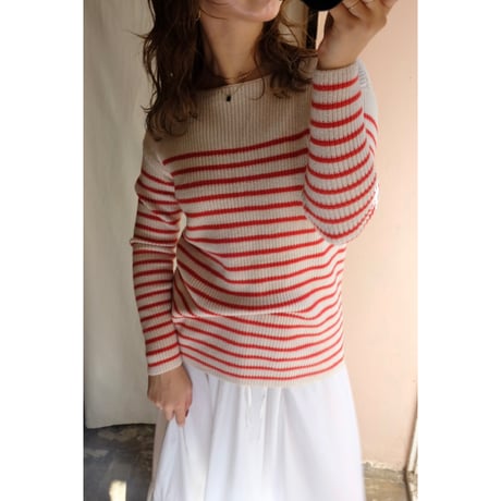 red border knit