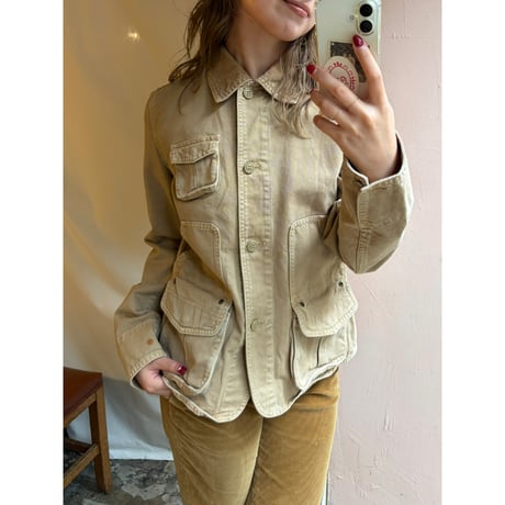 beige jacket
