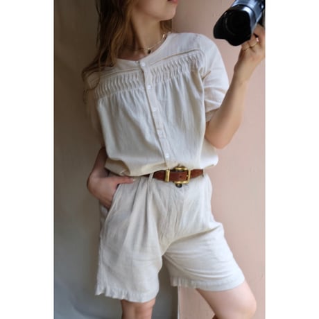 ivory blouse