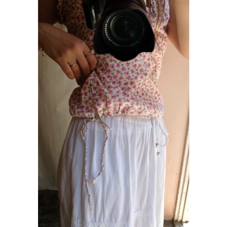 pink butterfly tank top