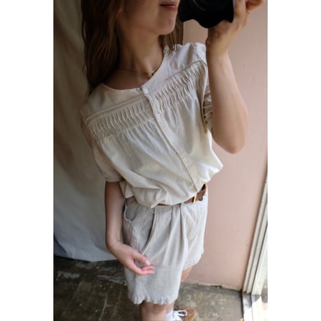 ivory blouse