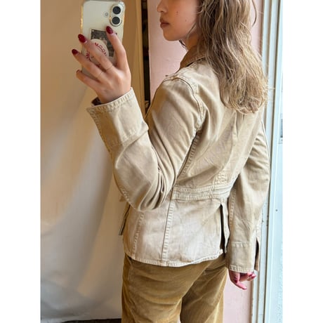 beige jacket
