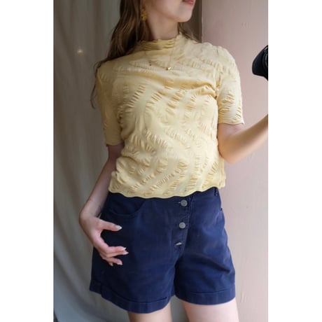 navy short pants