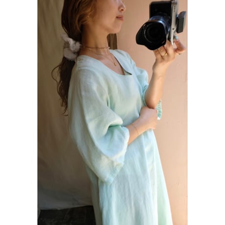 mint green one-piece
