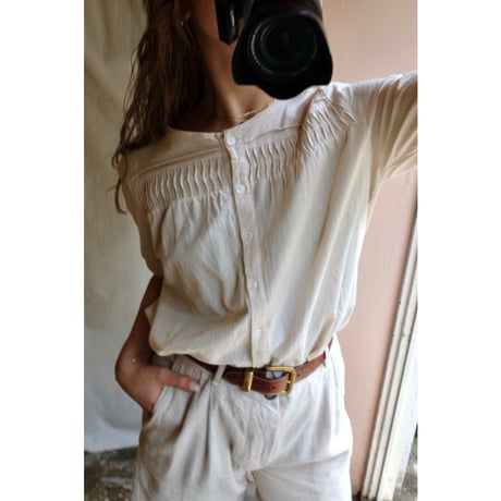 ivory blouse