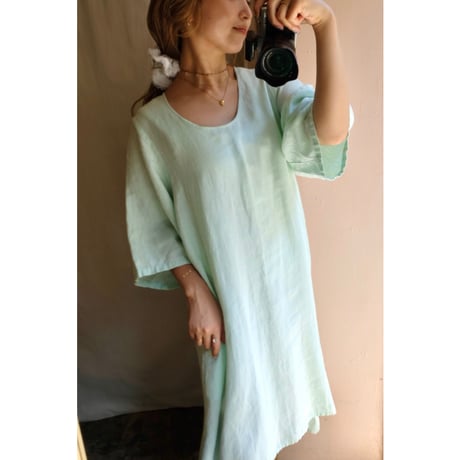 mint green one-piece