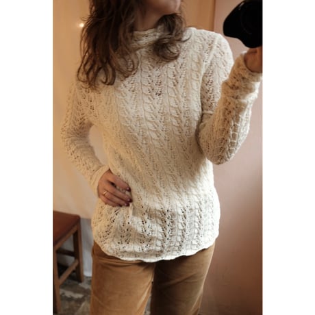 white knit