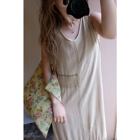 sand beige one-piece