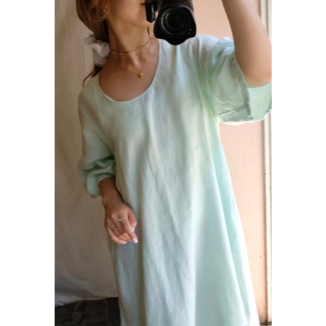 mint green one-piece