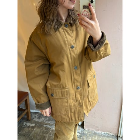 caramel work jacket