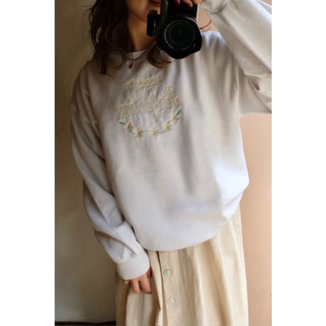 white flower sweat
