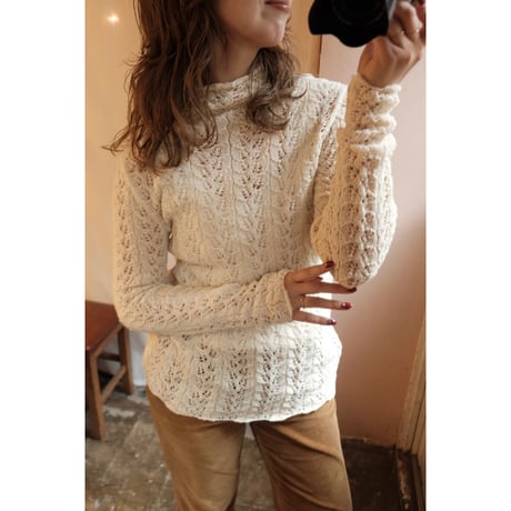 white knit