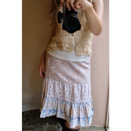 flower design skirt
