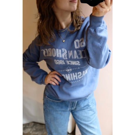 blue gray sweat