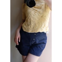 navy short pants