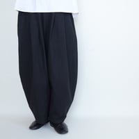 馬布のサーカスパンツ　ブラック