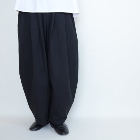 馬布のサーカスパンツ　ブラック