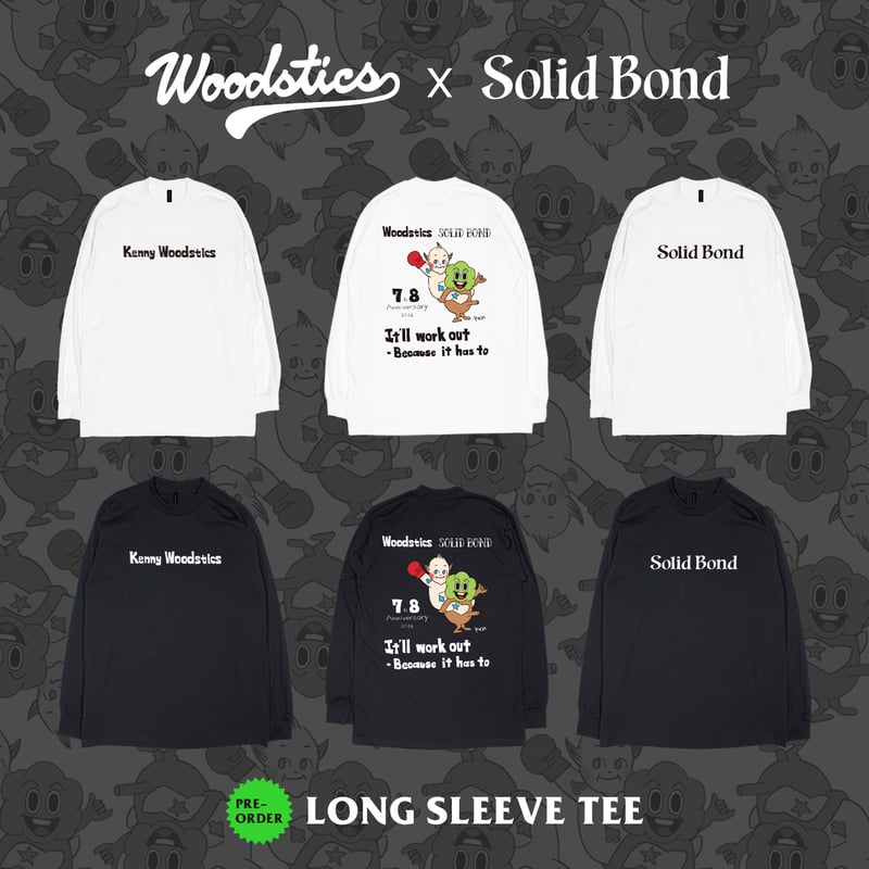 woodstics Kenny Wood Tシャツ 2枚セット Kenny Woodstics LS Tee | Woodstics