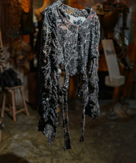 WILDFRÄULEIN × Hankes "Bontage short knit top" Ophelia.
