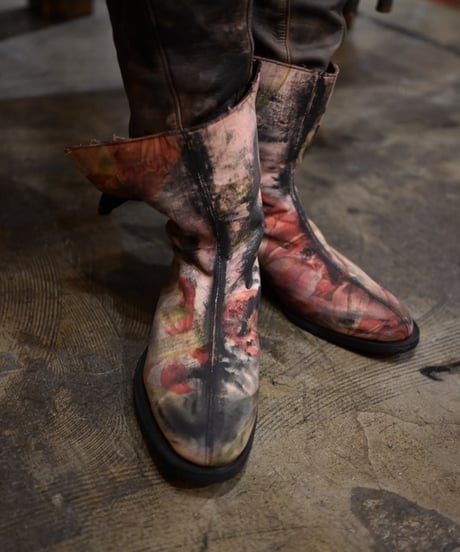 SOIIHM "Back zip boots"