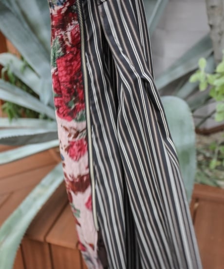 Hankes × JFR "Hand drowning flower bontage onepiece"