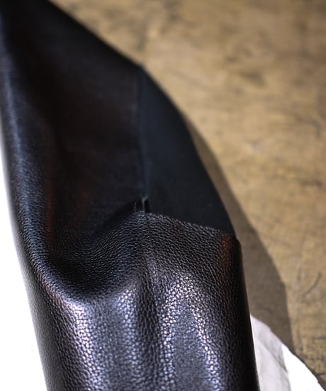 JFR "Two tone cutsew" Leather & Sweat.