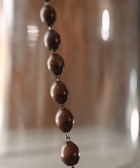 Subtle "Jesus christ" Brown wood.
