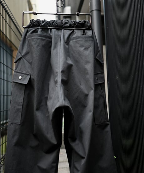 JFR "Miltary tech cargo pants" Black molskin.