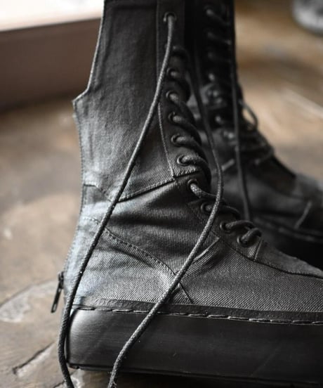 k.j dan "Lace up high heel sneaker"