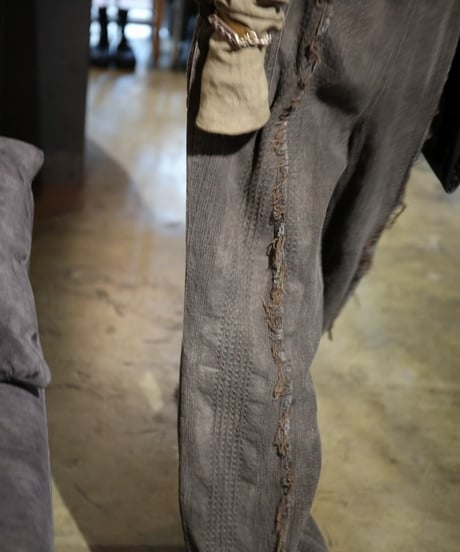 Gauche "Jacquard easy pants"