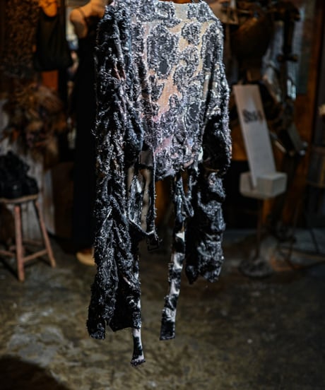 WILDFRÄULEIN × Hankes "Bontage short knit top" Ophelia.