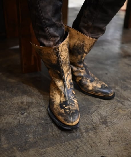 SOIIHM "Back zip boots"