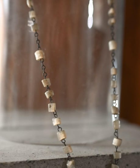 Subtle "Jesus christ" Square corver glass beads.