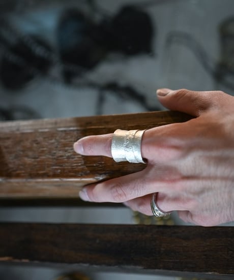 ferric "Hold down mokume ring"