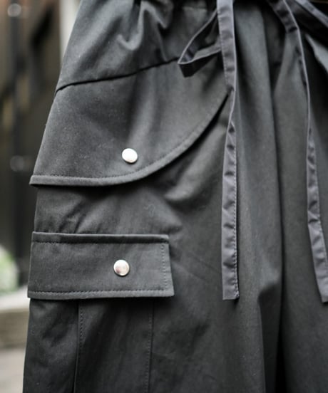 JFR "Miltary tech cargo pants" Black molskin.