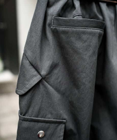 JFR "Miltary tech cargo pants" Black molskin.