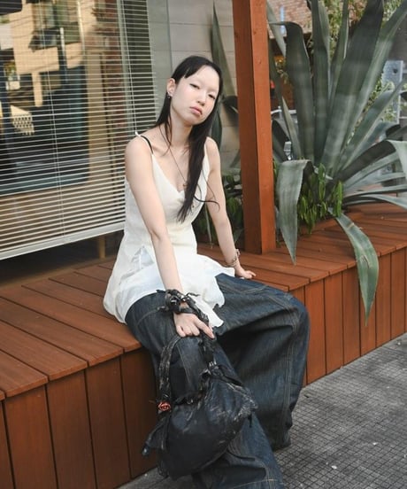 Hankes "Ready big bottom" French denim