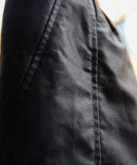 WILDFRÄULEIN "Three-D budoh wide pants" Black denim & Black molskin.