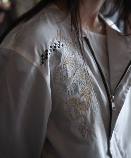 JFR "Mosaic dragon' blouson"