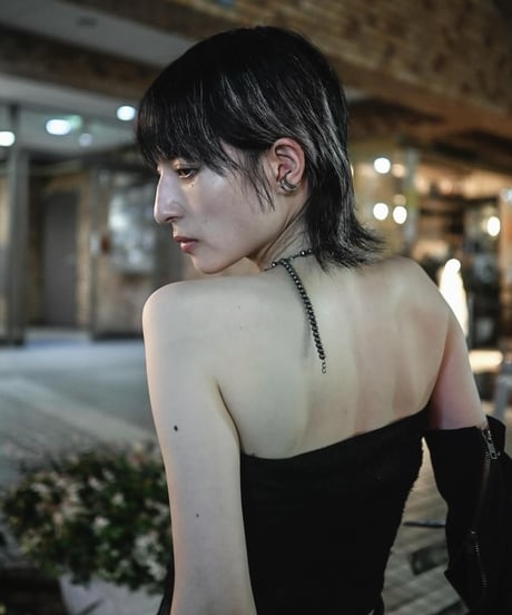 WILDFRÄULEIN ''Camisole type - ⅱ'' White and Black color.