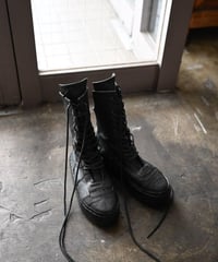 k.j dan "Lace up high heel sneaker"