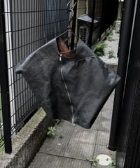 JFR "Cubic leather blouson"