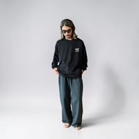 【SIGNATURE】BAGGY SWEAT PANTS / VINTAGE BLACK/M/L/XL