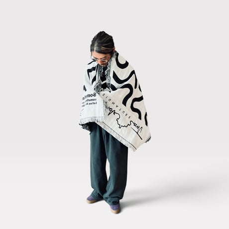 【予約販売】-限定枚数- Original Jacquard Blanket - BLEND IN vol.2 / W160cm×H90cm